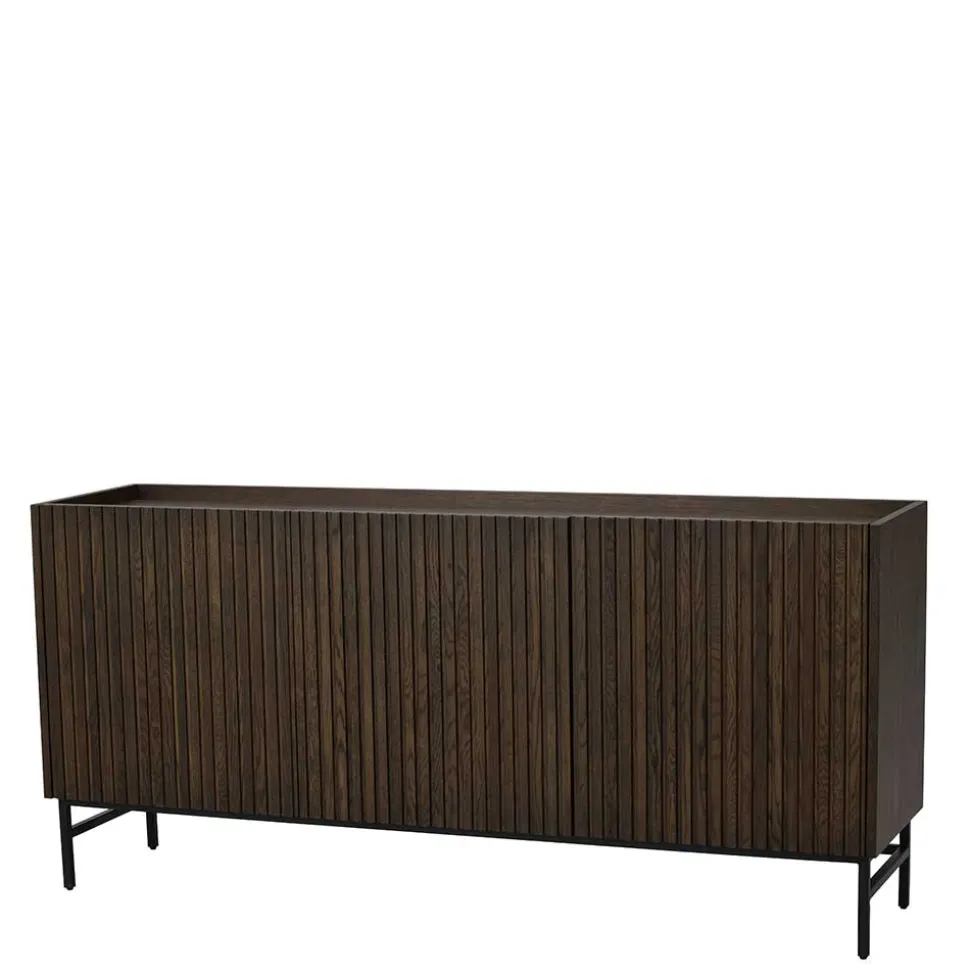 Sideboard in Eiche Dunkelbraun Furnier - Rubrin