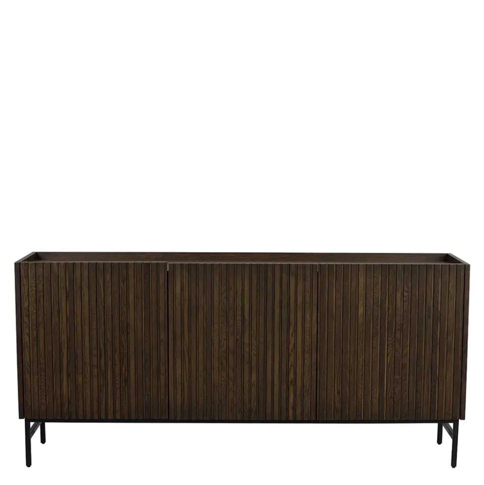 Sideboard in Eiche Dunkelbraun Furnier - Rubrin