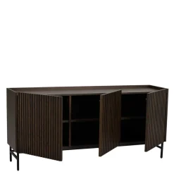 Sideboard in Eiche Dunkelbraun Furnier - Rubrin