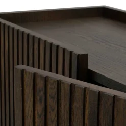 Sideboard in Eiche Dunkelbraun Furnier - Rubrin