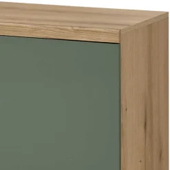 Sideboard in Graugrün & Wildeiche - Oliva