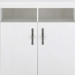 Sideboard in weißer Holzoptik Pinie - Liancos