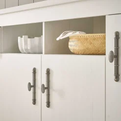 Sideboard in weißer Holzoptik Pinie - Liancos