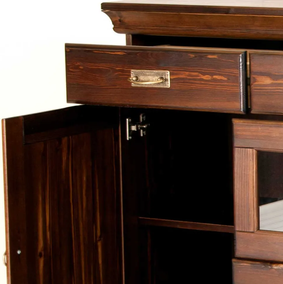 Sideboard mit Glas im Kolonialstil - Jurcavs
