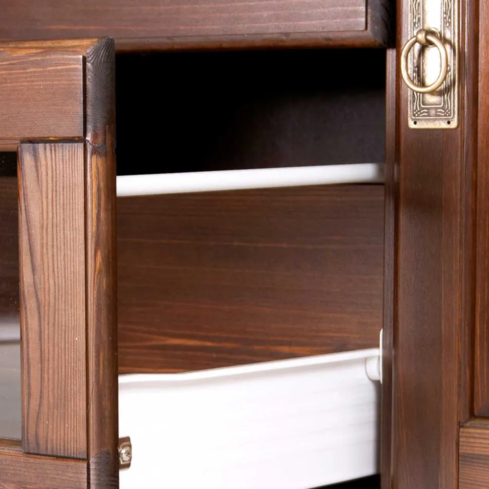 Sideboard mit Glas im Kolonialstil - Jurcavs