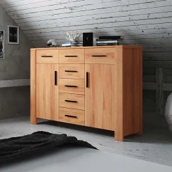Sideboard Mosniak aus Kernbuche Massivholz