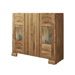 Sideboard Vaskov aus Wildeiche massiv geölt