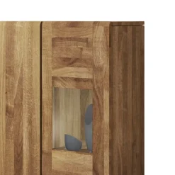 Sideboard Vaskov aus Wildeiche massiv geölt