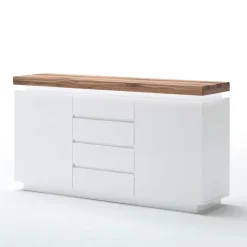 Sideboard Zelda in Weiß