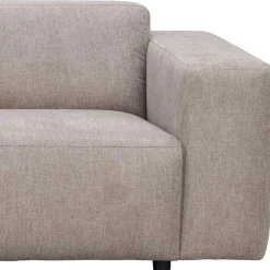 4-Sitzer Eckcouch in Beige Stoff - Adamantia