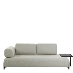 2-Sitzer Sofa mit Tisch & Armlehne - Adaliz