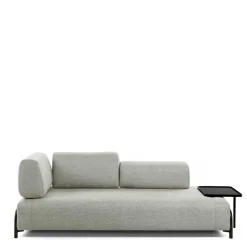2-Sitzer Sofa mit Tisch & Armlehne - Adaliz