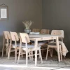 Skandi Ausziehtisch & 6 Stühle - Pessoa I (siebenteilig)