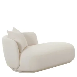 Skandi Design Couch in Cremeweiß - Premuda