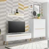 Skandi Design Wohnwand Möbel Set - Ginko (dreiteilig)