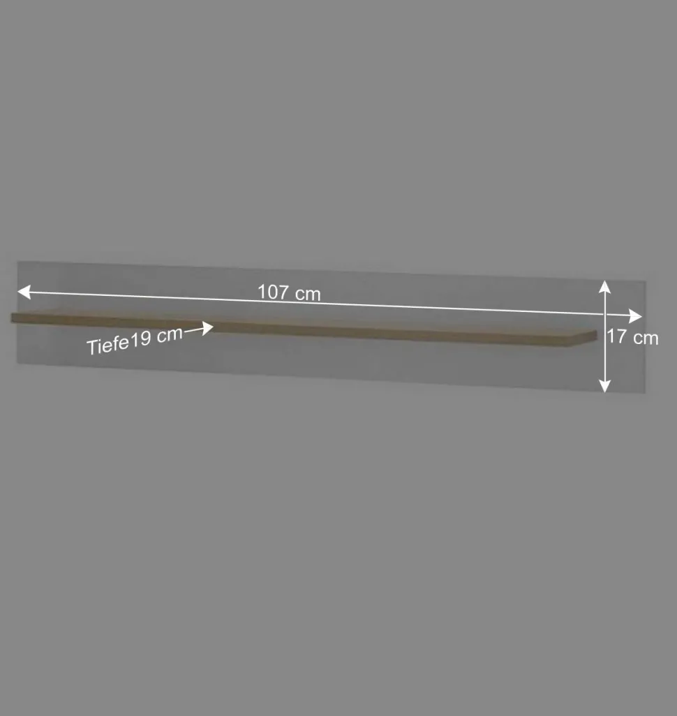 Skandi Designmöbel Wohnwand Set - Ginko (vierteilig)