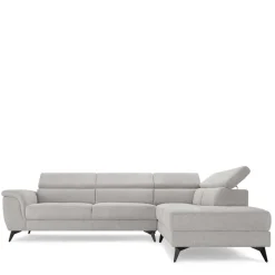 Skandi Ecksofa mit fünf Sitzplätzen - Luneana