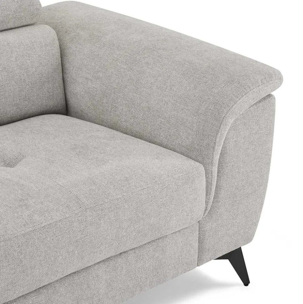 Skandi Ecksofa mit fünf Sitzplätzen - Luneana