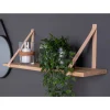 Skandi Hängeboard aus Gummibaum Holz - Katrona