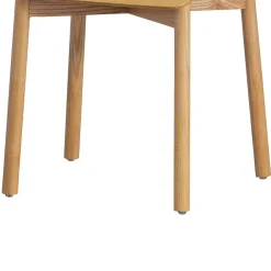 Skandi Holzstühle in Natur lackiert - Furcia (2er Set)
