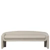 Skandi Polsterbank in Beige Strukturstoff - Greta