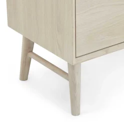 Skandi Sideboard in Eiche Weiß - Lametla