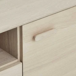 Skandi Sideboard in Eiche Weiß - Lametla
