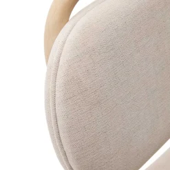 Skandi Stühle aus Chenille in Beige - Catama (2er Set)