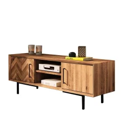 Skandi Unterschrank für den Fernseher 144x50x45 cm - Kerfa