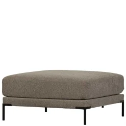 Sofa aus Modulen in Taupe Stoff - Birte