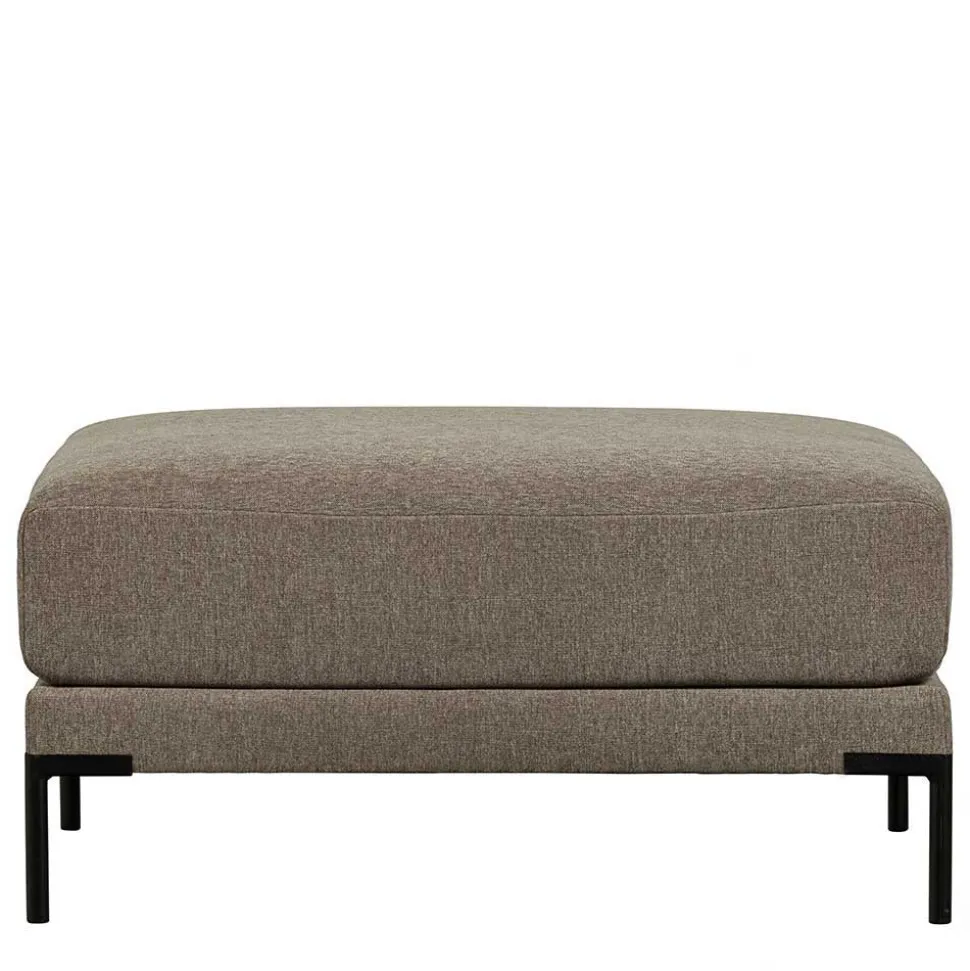 Sofa aus Modulen in Taupe Stoff - Birte