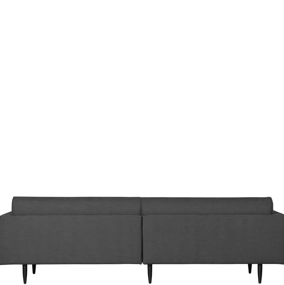Sofa für drei Personen in Dunkelgrau - Augusta