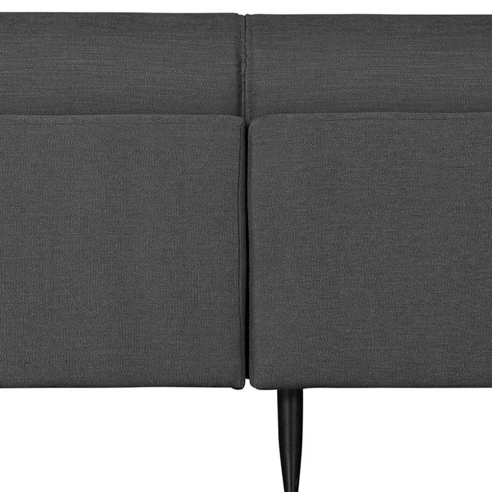 Sofa für drei Personen in Dunkelgrau - Augusta
