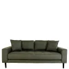 Sofa im Skandinavischen Stil in Oliv Grün - Leny