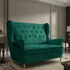 Sofa mit Ohren und Knopfheftungen - Save