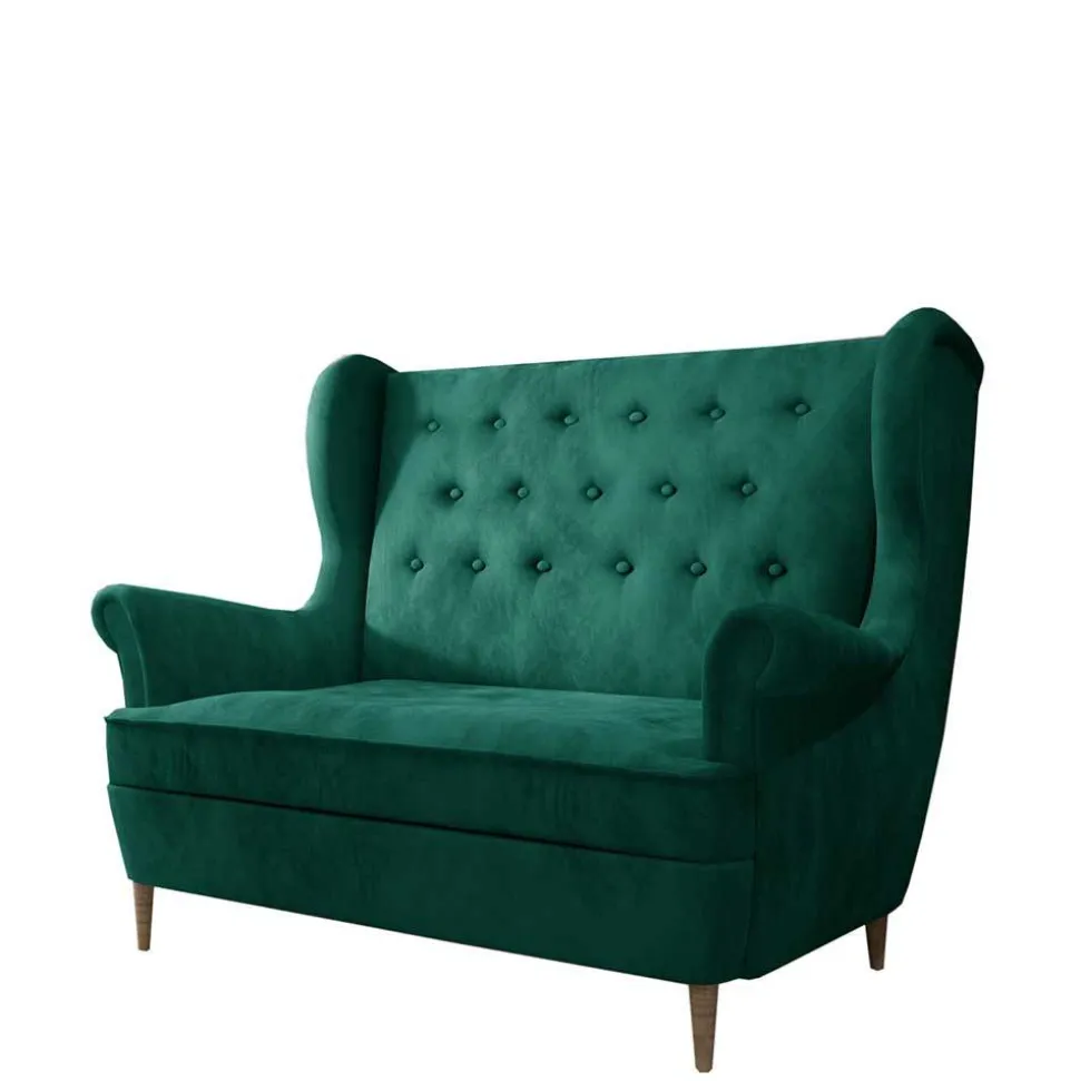 Sofa mit Ohren und Knopfheftungen - Save