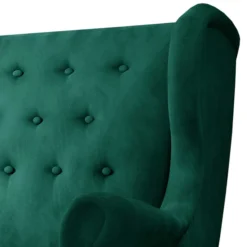 Sofa mit Ohren und Knopfheftungen - Save