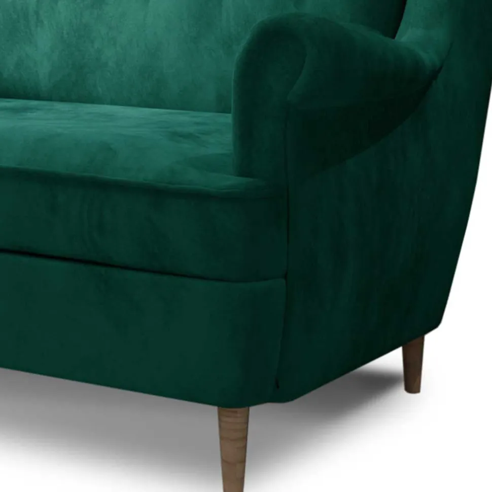 Sofa mit Ohren und Knopfheftungen - Save
