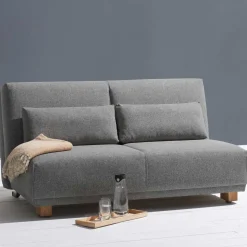 Sofa ohne Armlehnen mit Schlaffunktion - Leah