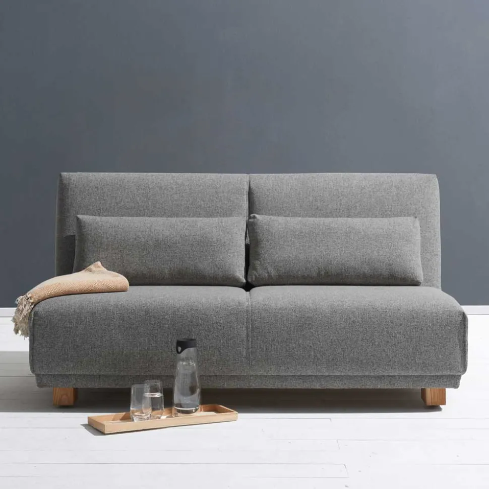 Sofa ohne Armlehnen mit Schlaffunktion - Leah