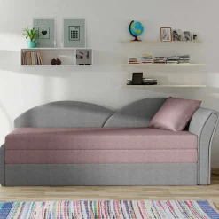 Sofabett mit Klappmechanik und Bettkasten - Yemons