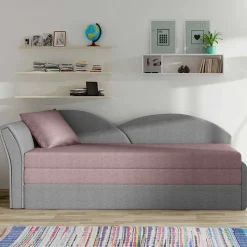 Sofabett mit Klappmechanik und Bettkasten - Yemons