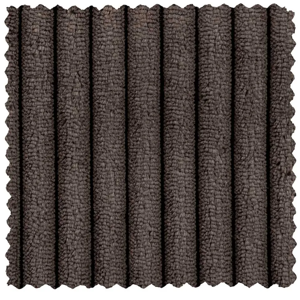 Sofamodul Ecke als Einsitzer in Graubraun Cord - Vita