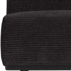 Sofa-Modul in Dunkelgrau Breitcord-Bezug - Vibka