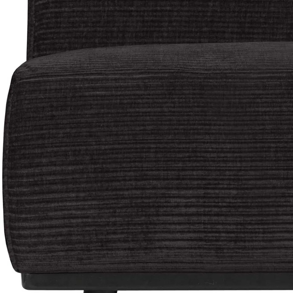 Sofa-Modul in Dunkelgrau Breitcord-Bezug - Vibka