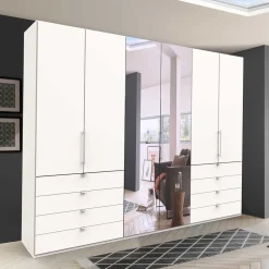 Spiegel Kleiderschrank mit Falttüren - Donpiave