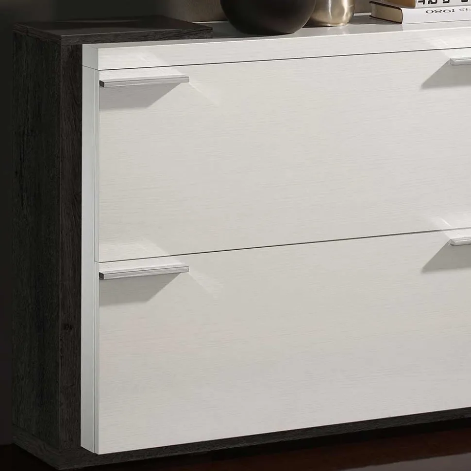 Spiegel Set & Schuhschrank - Alexandra (zweiteilig)