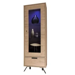 Standvitrine im Retro Design - Rodonda
