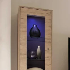 Standvitrine im Retro Design - Rodonda