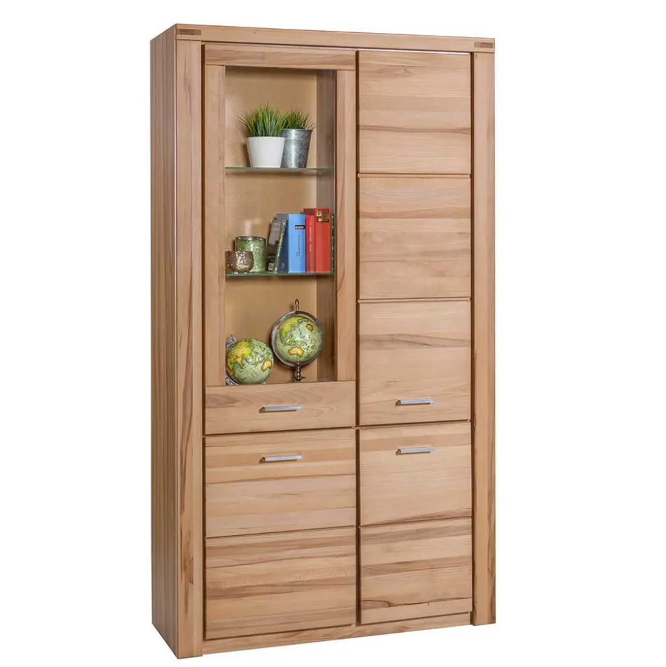 Stauraum Anbauwand aus Holz - Uhelia (vierteilig)